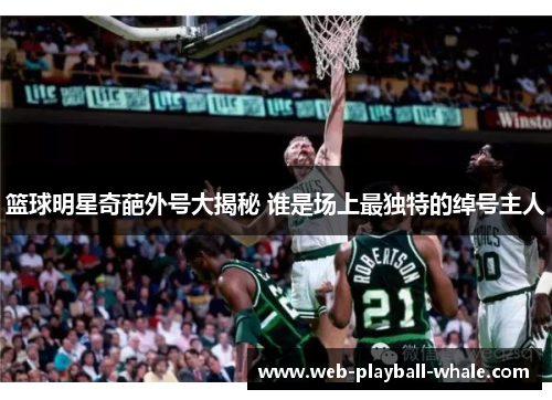 篮球明星奇葩外号大揭秘 谁是场上最独特的绰号主人