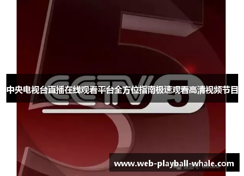 中央电视台直播在线观看平台全方位指南极速观看高清视频节目